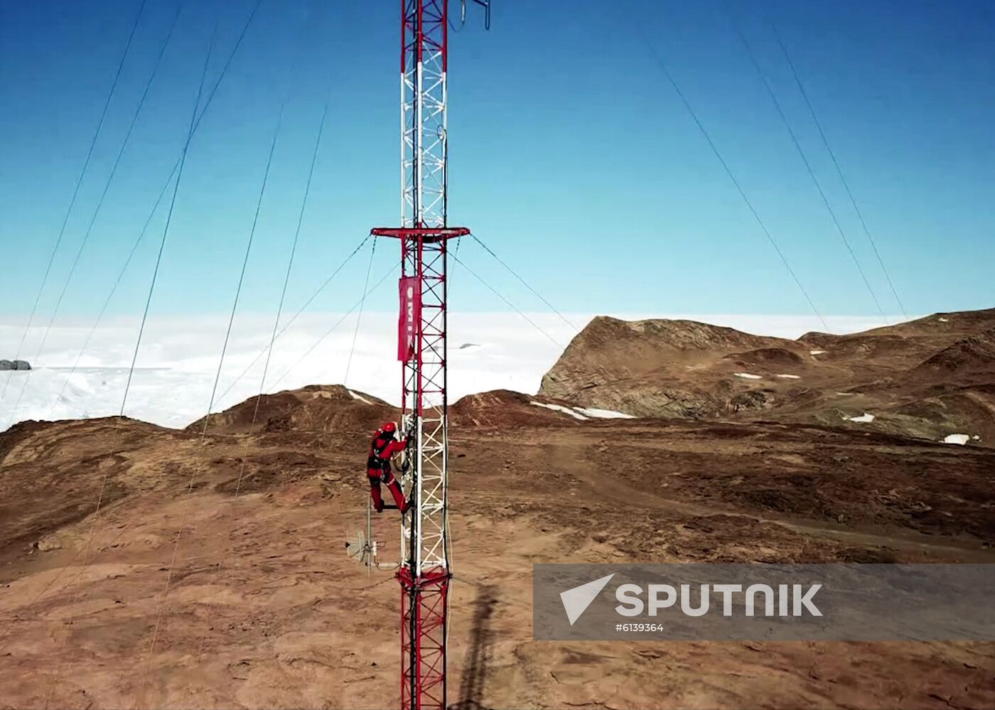 Russia Antarctica Cellular Tower