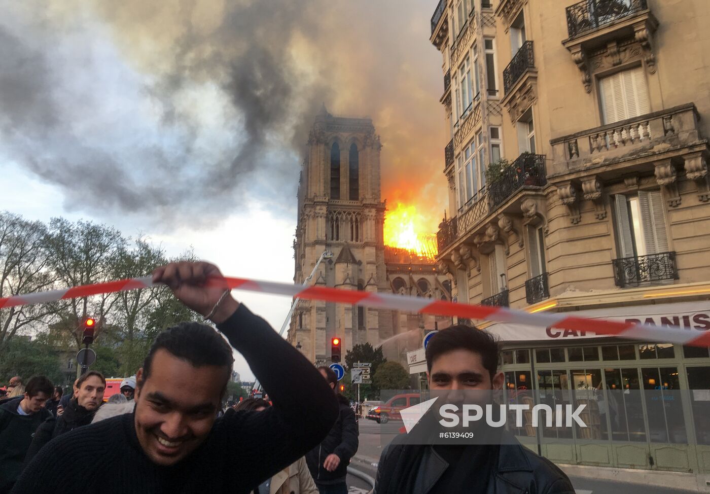 France Notre Dame Cathedral Fire