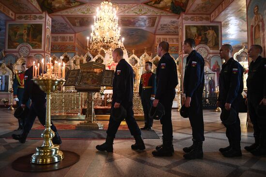 Russia Military Cathedral Icon