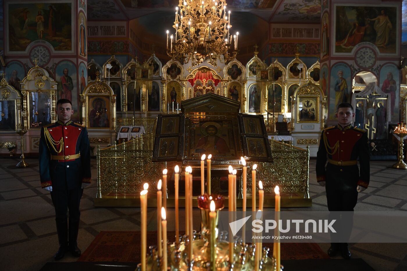 Russia Military Cathedral Icon