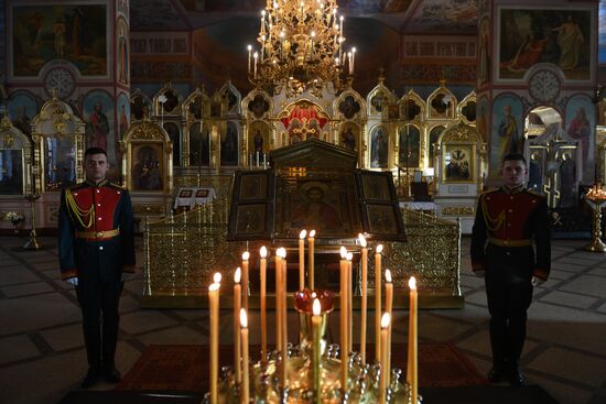 Russia Military Cathedral Icon