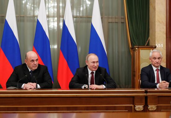 Russia New Government