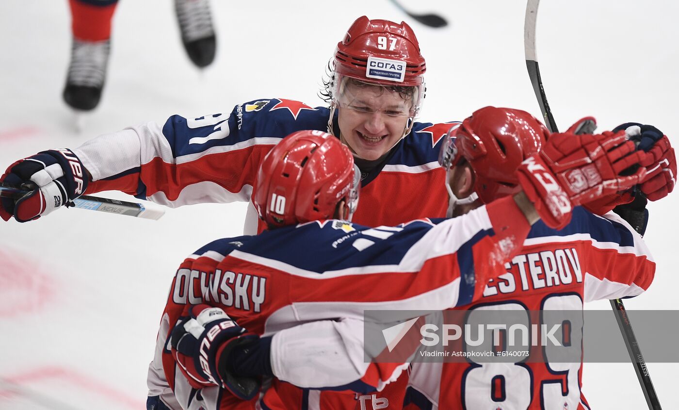 Russia Ice Hockey CSKA - SKA