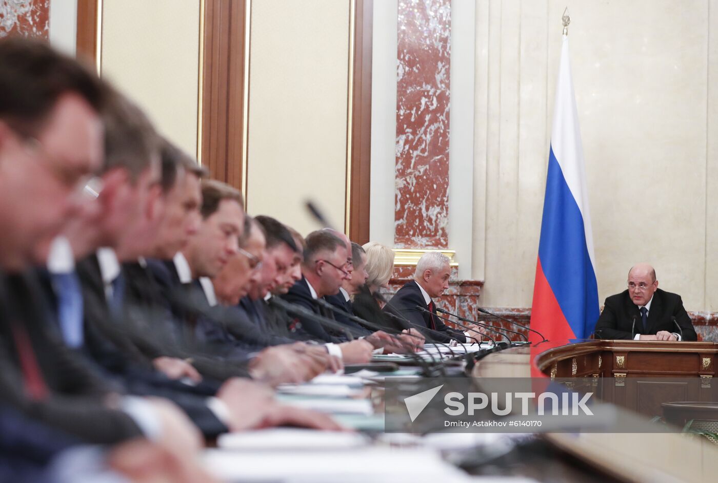 Russia Putin New Government 