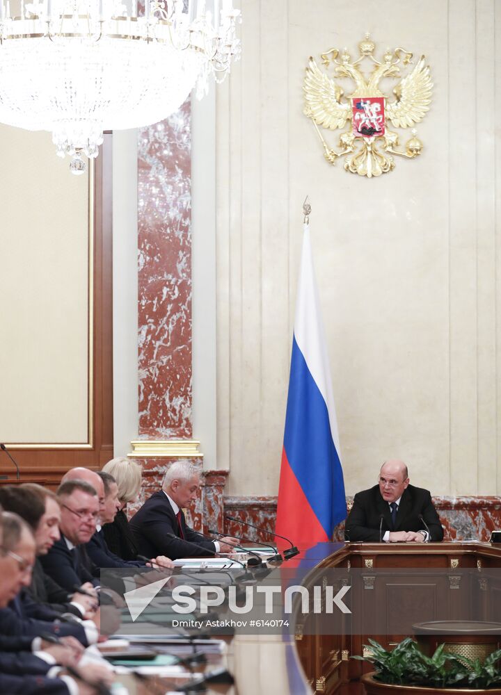 Russia Putin New Government 