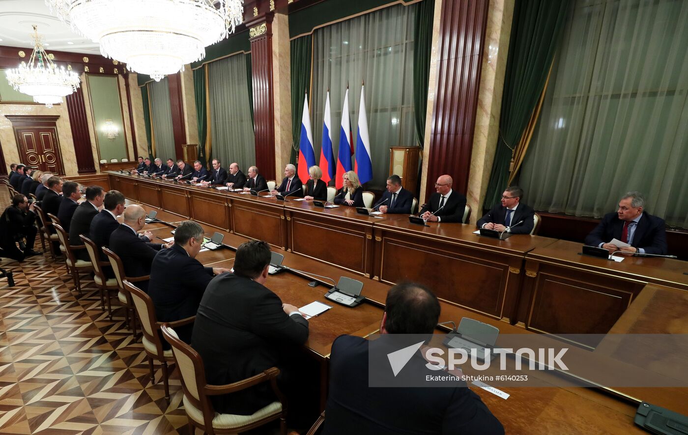 Russia Putin New Government 