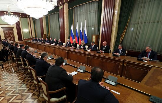 Russia Putin New Government 