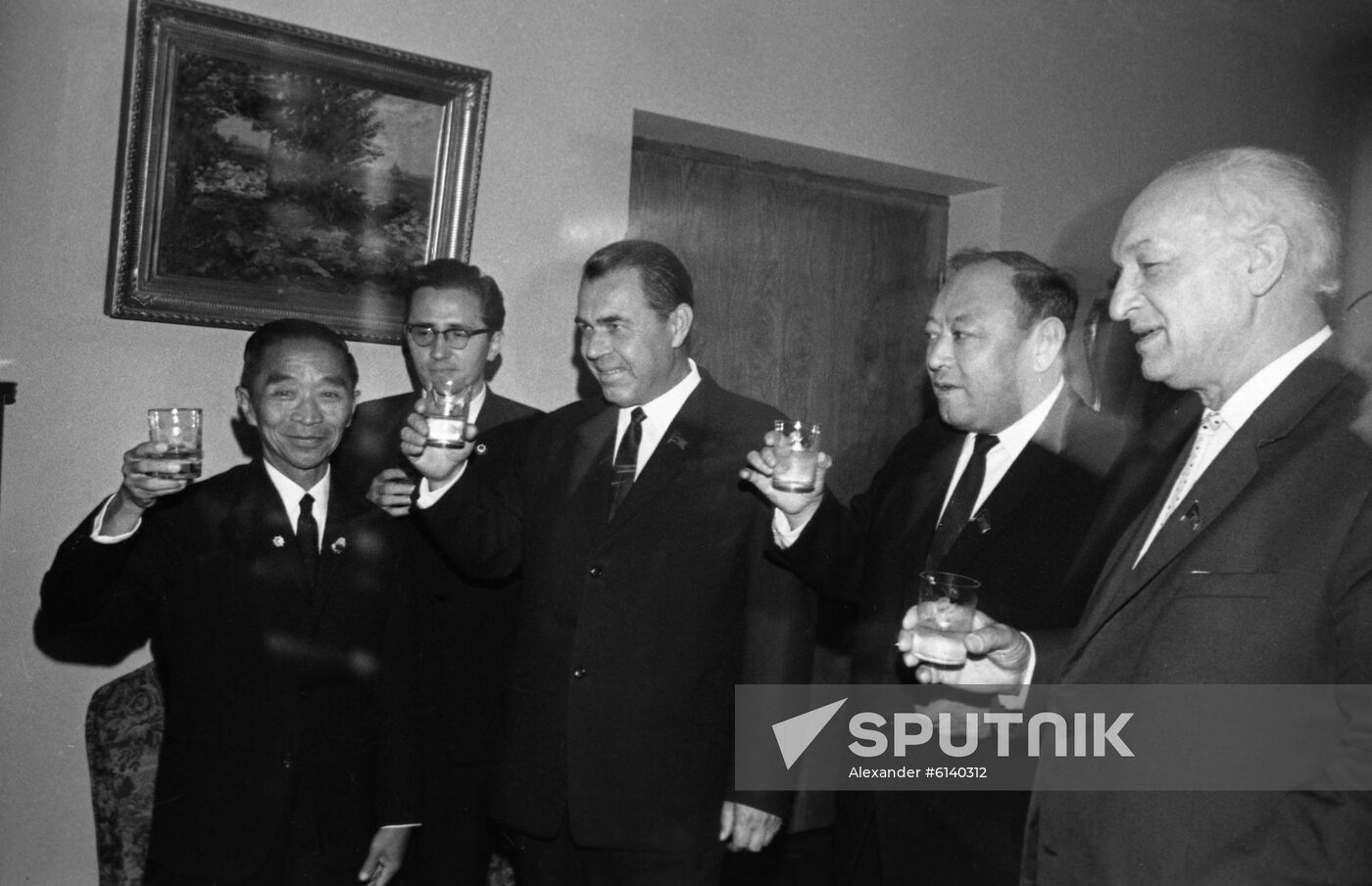Cambodian parliament delegation visits USSR