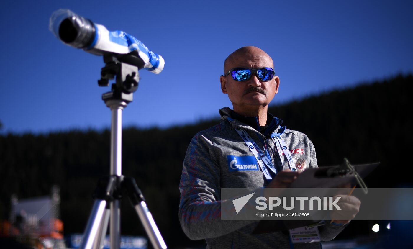 Slovenia Biathlon World Cup Training