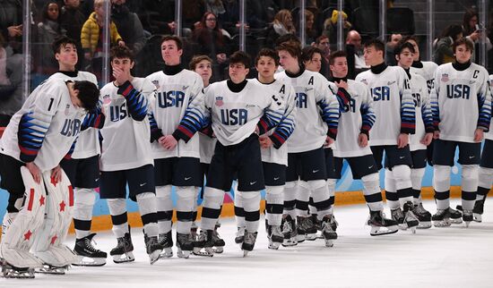 Switzerland Youth Olympic Games Ice Hockey Men Russia - US