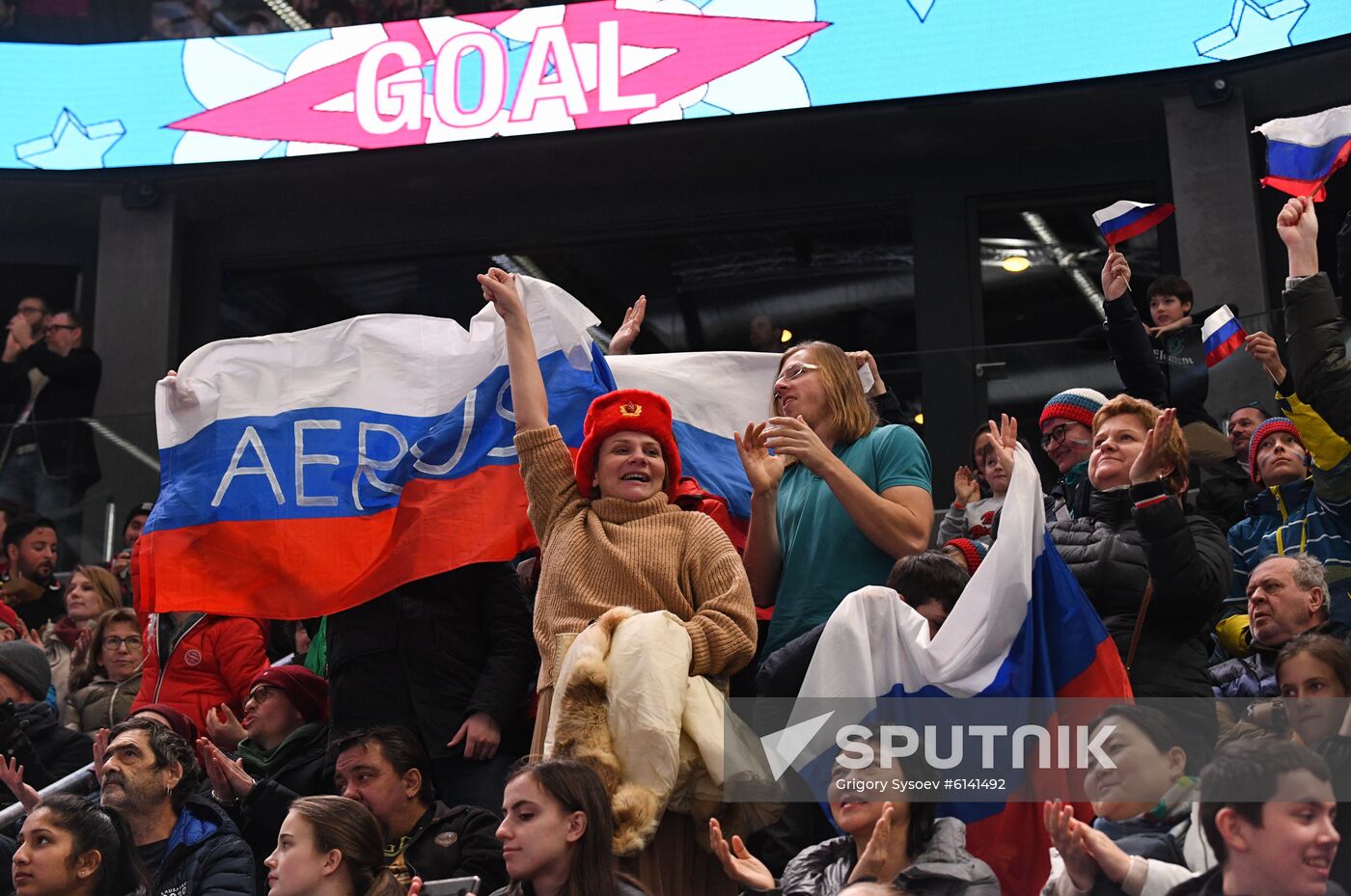 Switzerland Youth Olympic Games Ice Hockey Men Russia - US