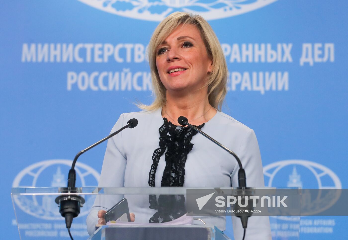 Russia Zakharova Briefing
