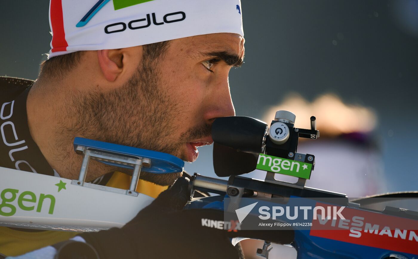 Slovenia Biathlon World Cup Men Individual Race