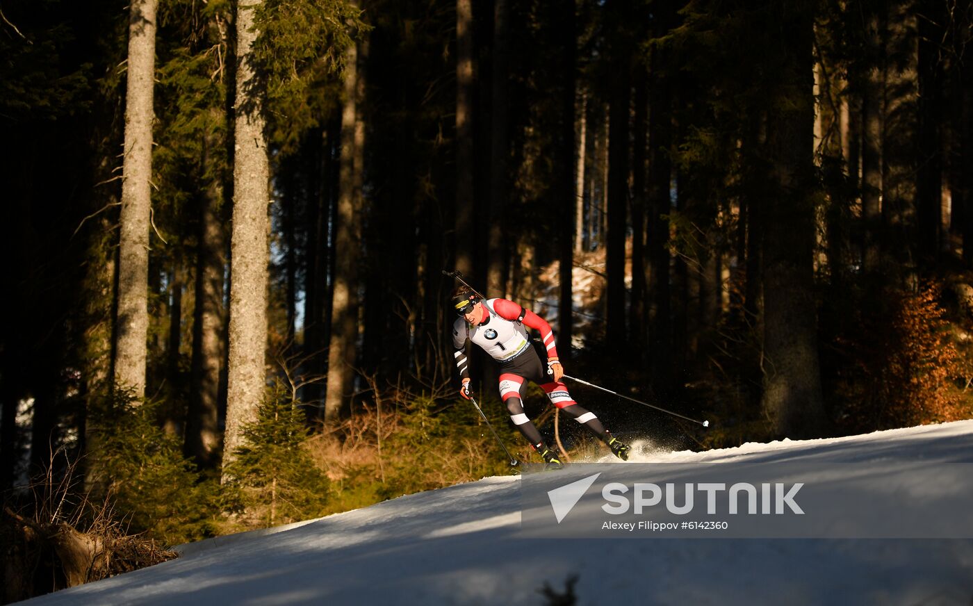 Slovenia Biathlon World Cup Men Individual Race