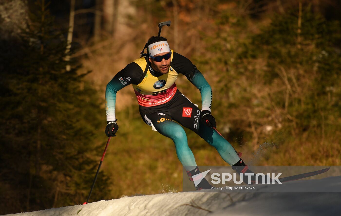 Slovenia Biathlon World Cup Men Individual Race