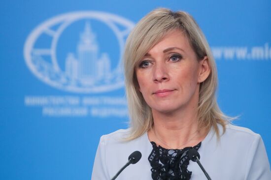 Russia Zakharova Briefing