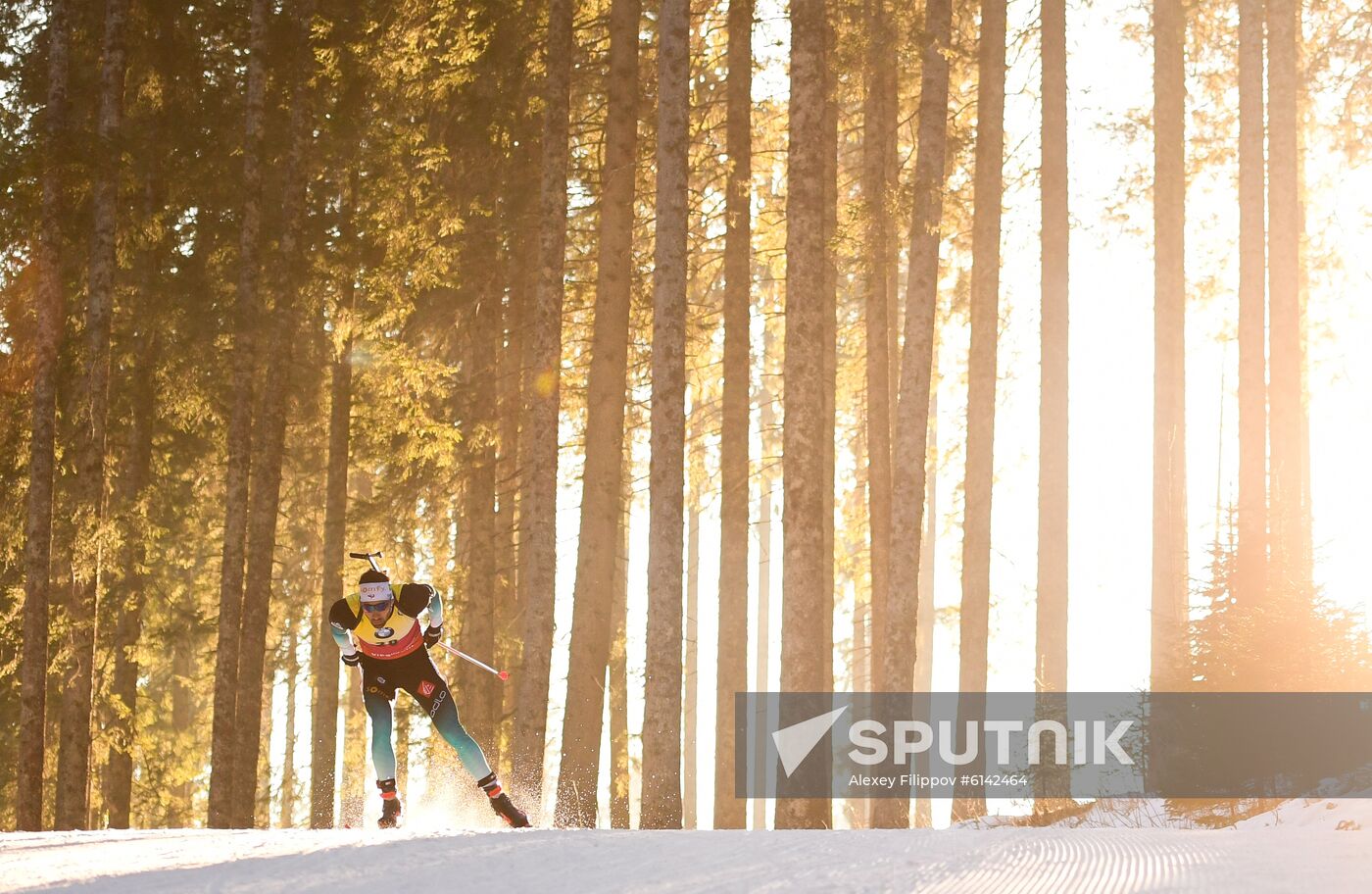 Slovenia Biathlon World Cup Men Individual Race