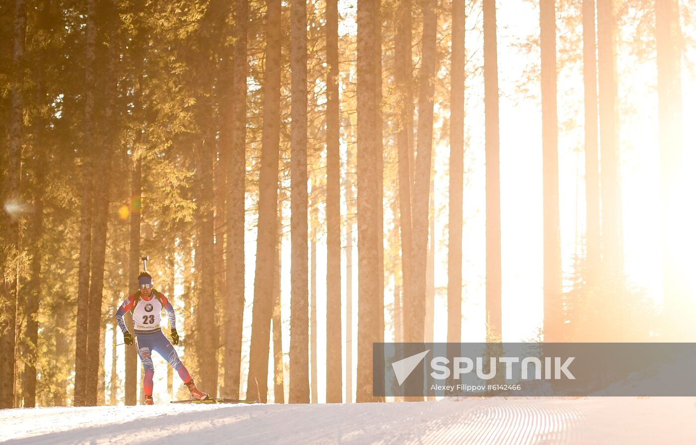 Slovenia Biathlon World Cup Men Individual Race