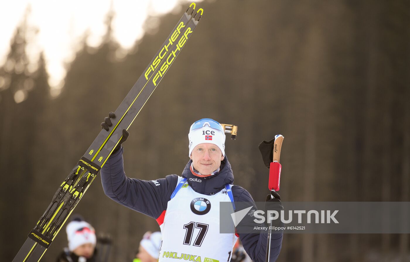 Slovenia Biathlon World Cup Men Individual Race