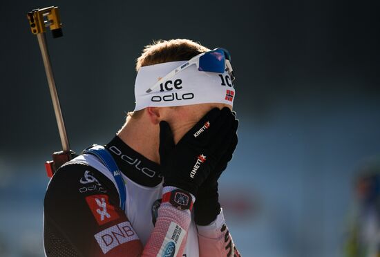 Slovenia Biathlon World Cup Men Individual Race