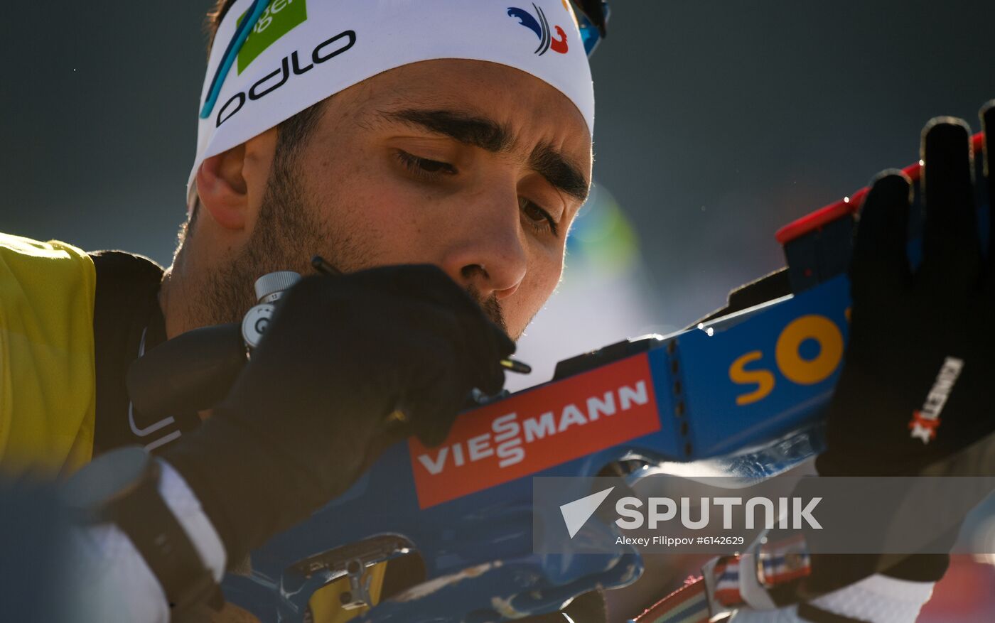 Slovenia Biathlon World Cup Men Individual Race