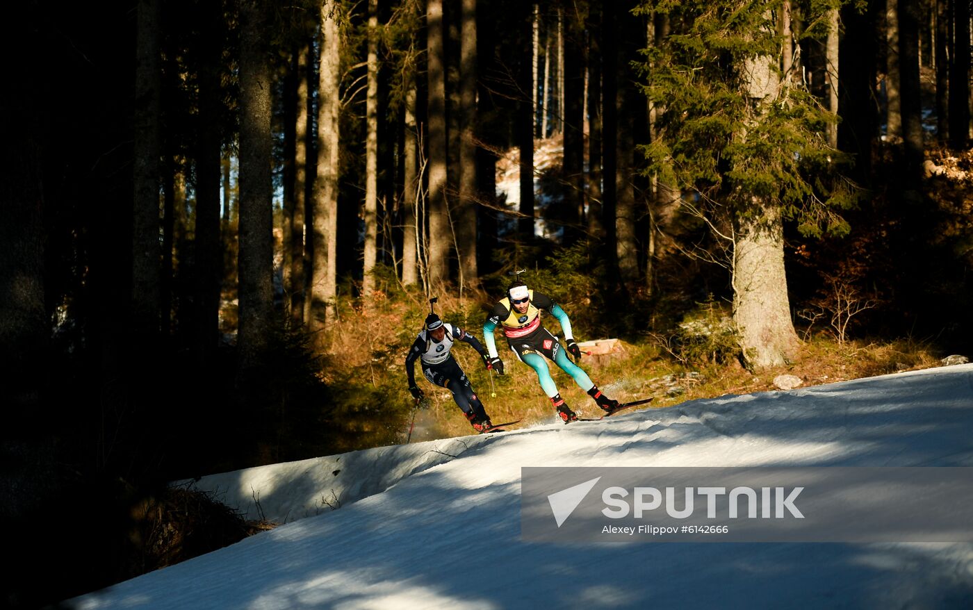 Slovenia Biathlon World Cup Men Individual Race