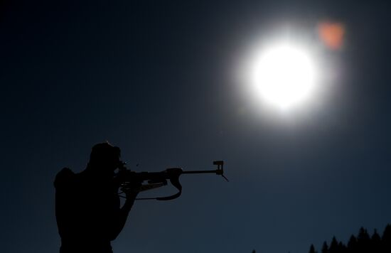 Slovenia Biathlon World Cup Men Individual Race