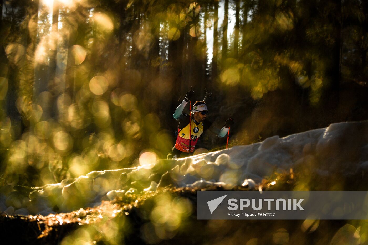 Slovenia Biathlon World Cup Men Individual Race