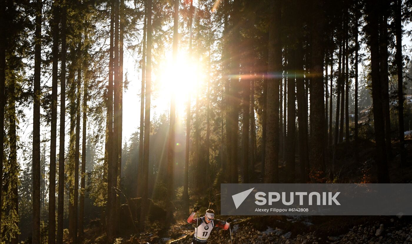 Slovenia Biathlon World Cup Men Individual Race