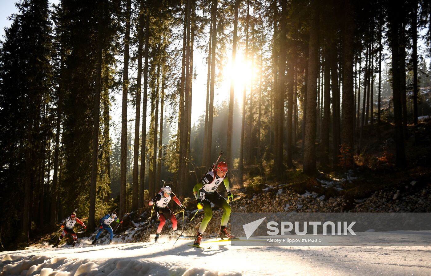 Slovenia Biathlon World Cup Men Individual Race