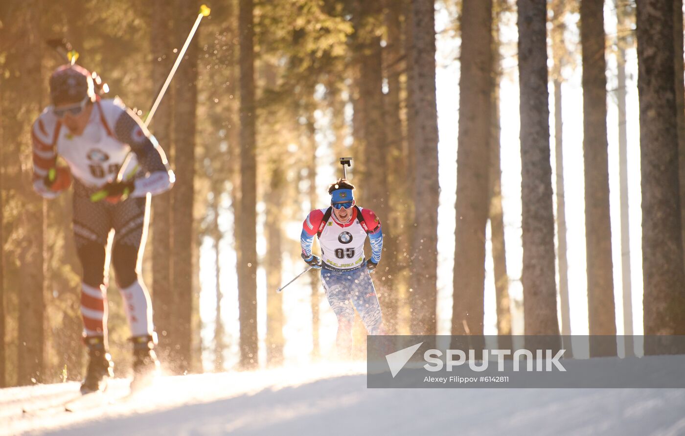 Slovenia Biathlon World Cup Men Individual Race