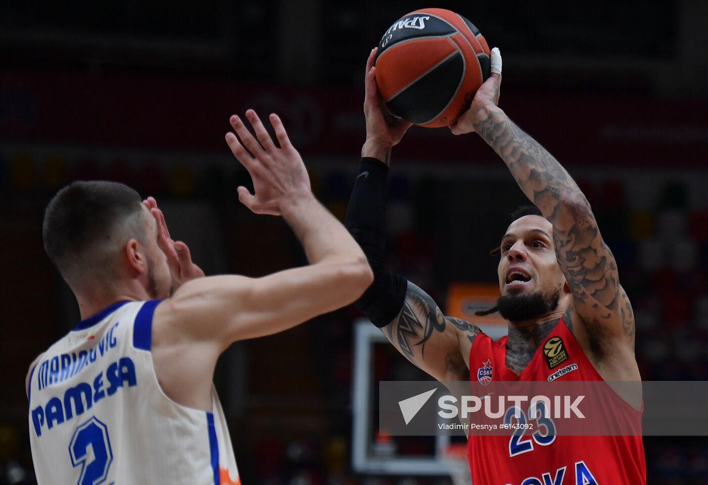 Russia Basketball Euroleague CSKA - Valencia