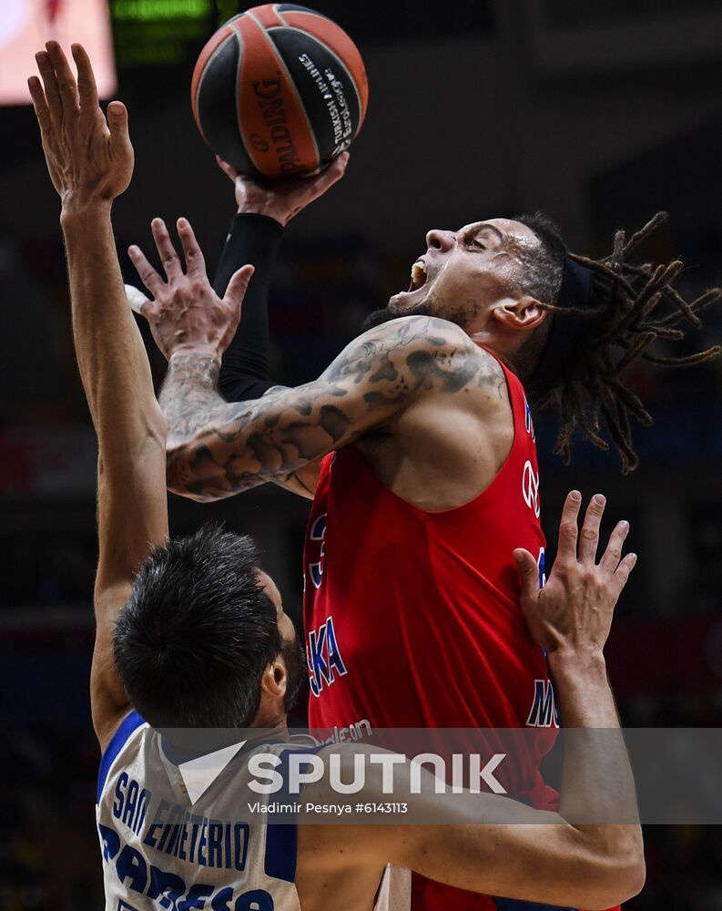 Russia Basketball Euroleague CSKA - Valencia