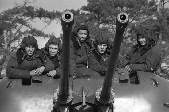 Joint USSR-GDR military drill