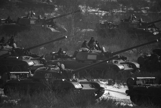 Joint USSR-GDR military drill
