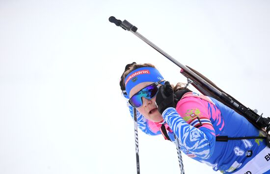 Slovenia Biathlon World Cup Women Individual Race