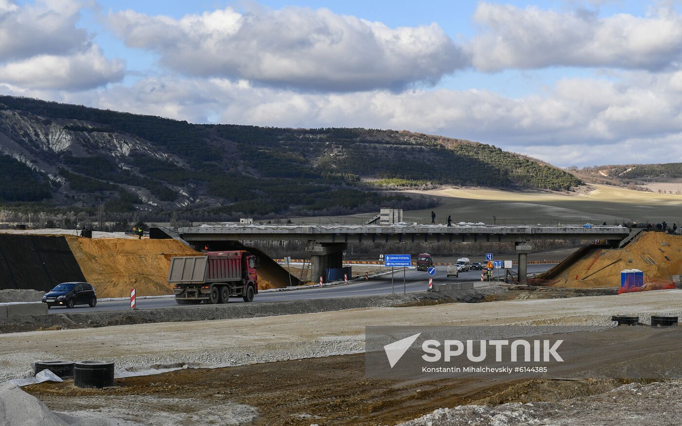 Russia Crimea Tavrida Highway