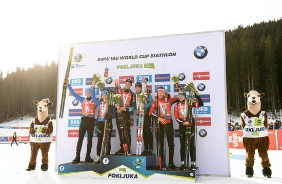 Slovenia Biathlon World Cup Single Mixed Relay