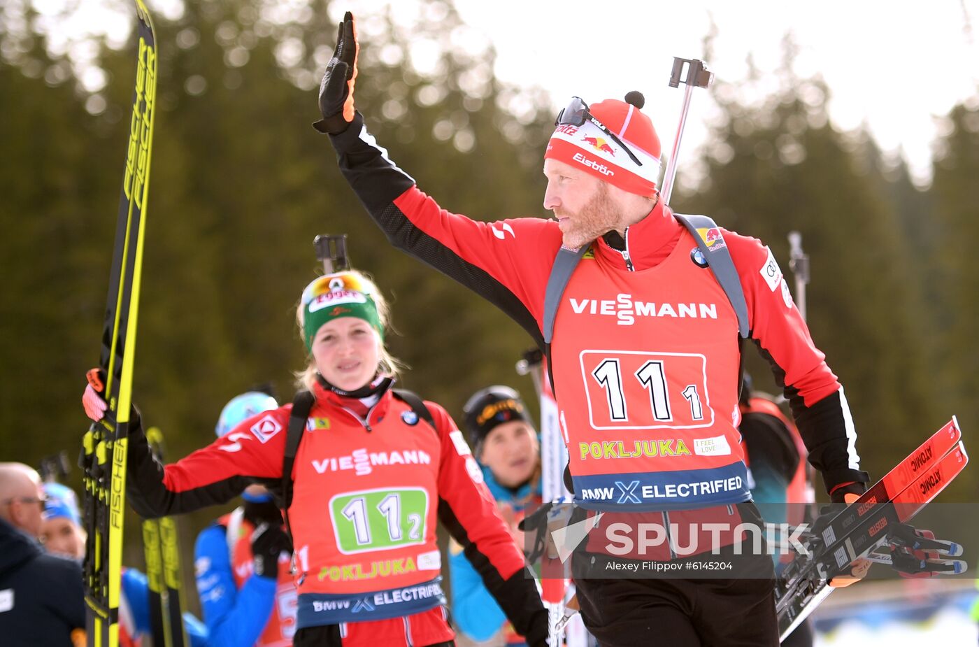 Slovenia Biathlon World Cup Single Mixed Relay