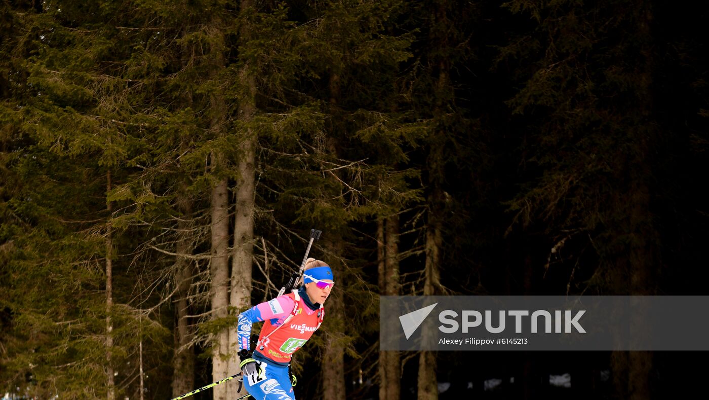 Slovenia Biathlon World Cup Single Mixed Relay