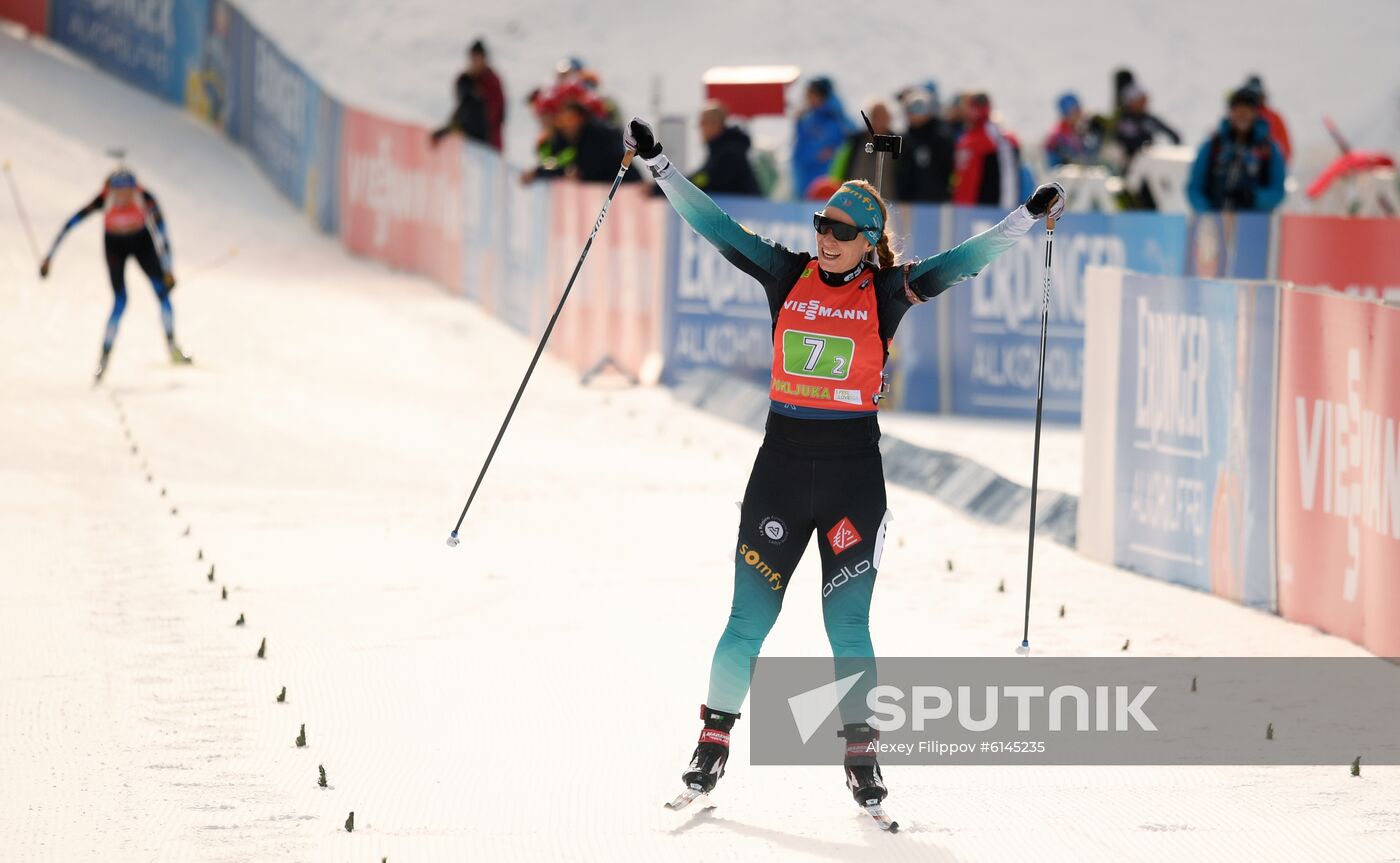 Slovenia Biathlon World Cup Single Mixed Relay