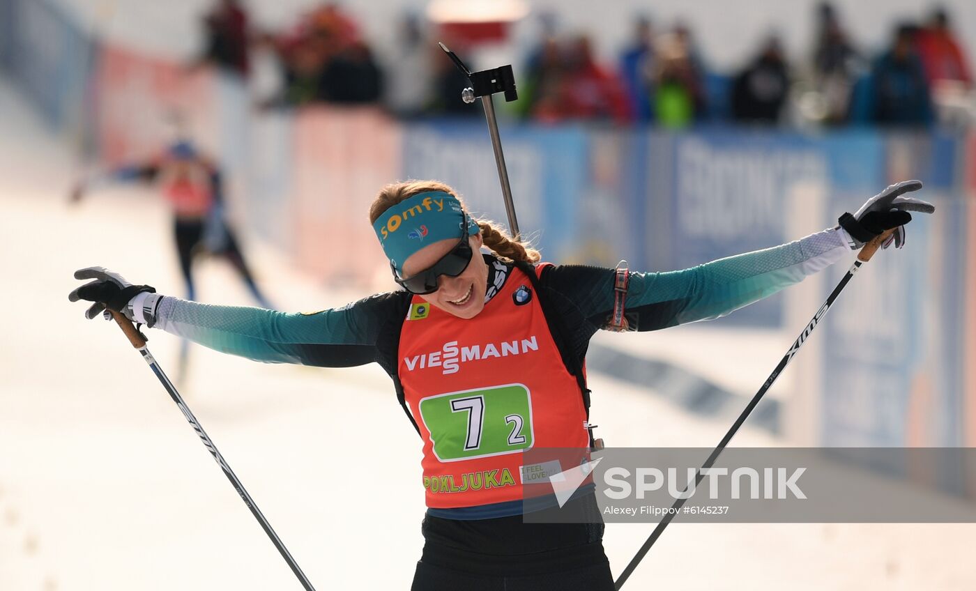 Slovenia Biathlon World Cup Single Mixed Relay