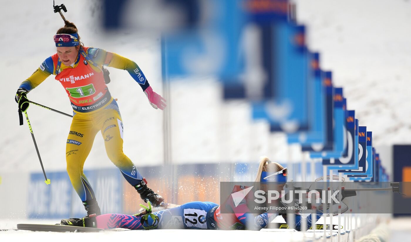 Slovenia Biathlon World Cup Single Mixed Relay