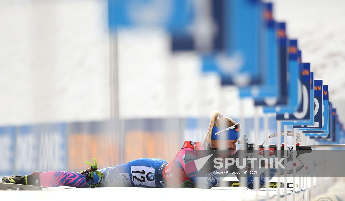 Slovenia Biathlon World Cup Single Mixed Relay