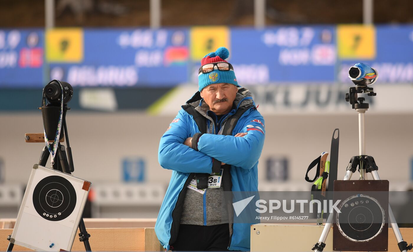 Slovenia Biathlon World Cup Single Mixed Relay