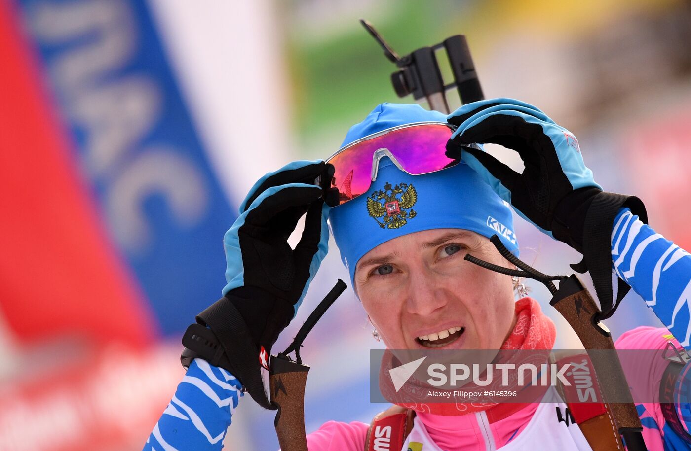 Slovenia Biathlon World Cup Mixed Relay