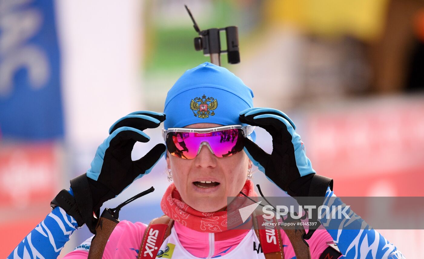 Slovenia Biathlon World Cup Mixed Relay