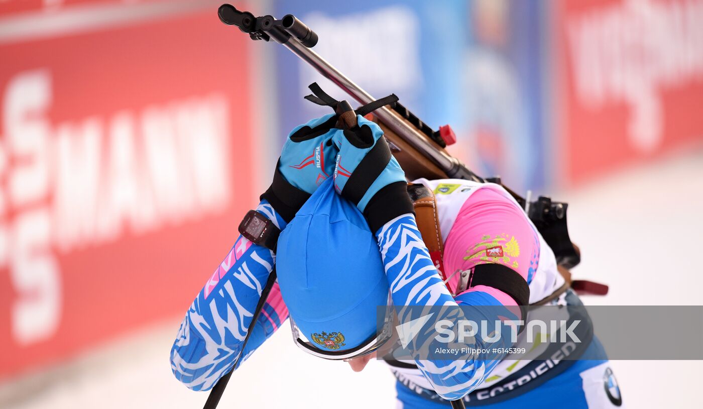 Slovenia Biathlon World Cup Mixed Relay