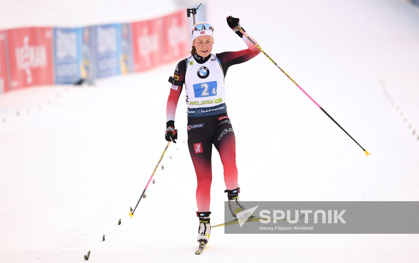 Slovenia Biathlon World Cup Mixed Relay