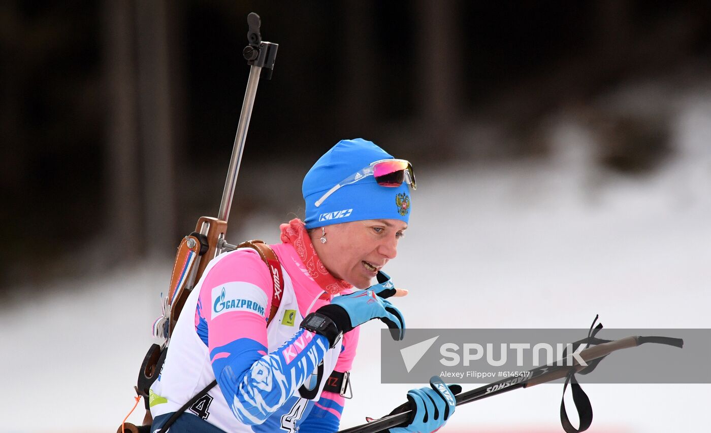 Slovenia Biathlon World Cup Mixed Relay